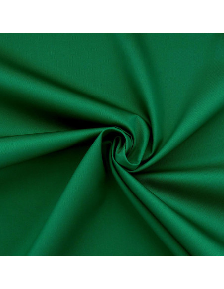 Tejido gabardina policotón - Verde hierba