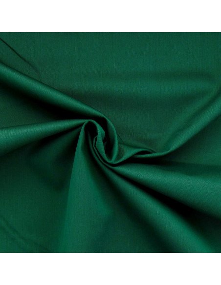 Tejido gabardina policotón - Verde oscuro