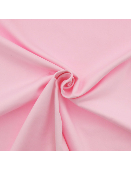 Tejido gabardina policotón - Rosa bebé
