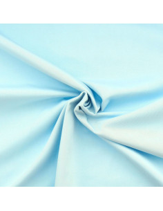 Tejido gabardina policotón - Azul bebé