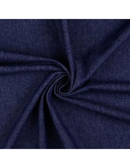 Tejido vaquero de algodón ligero - Azul denim