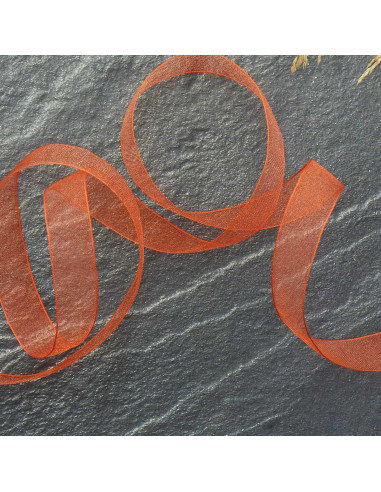 Cinta de organza - Naranja