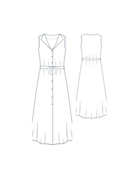 Patrón de vestido - Gigi - Lise Tailor