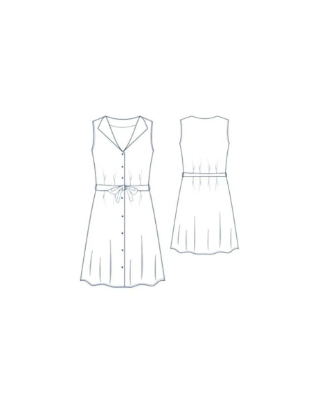 Patrón de vestido - Gigi - Lise Tailor