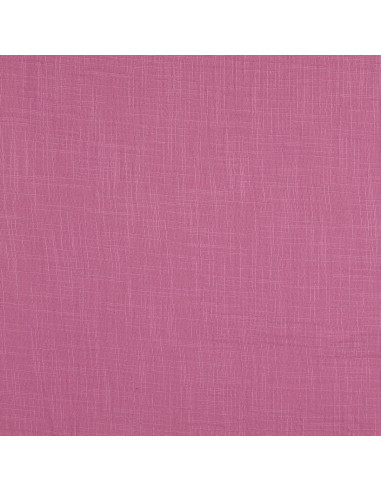 Tejido de doble gasa de algodón Vintage - Rosa palo