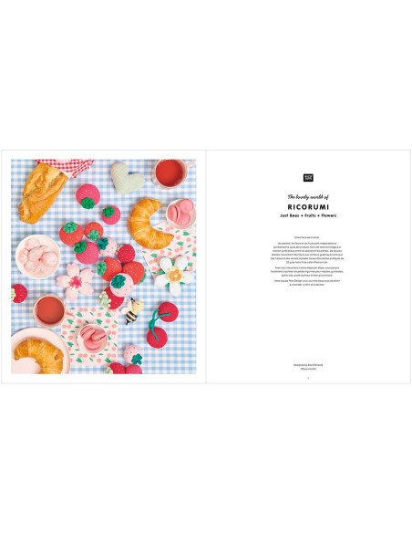 Ricorumi Just Bees + Fruits + Flowers Booklet