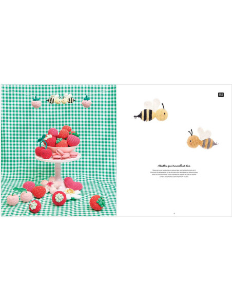 Ricorumi Just Bees + Fruits + Flowers Booklet