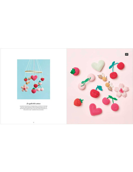 Ricorumi Just Bees + Fruits + Flowers Booklet