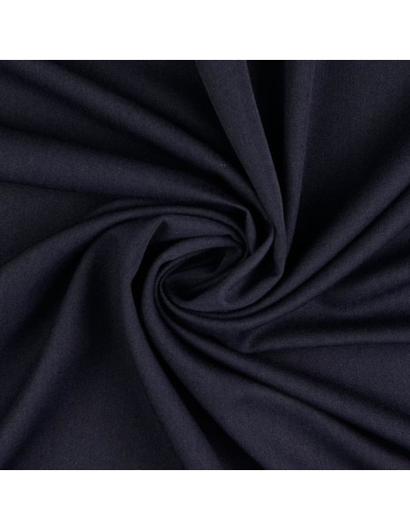 Tejido gabardina flexible - Azul marino oscuro