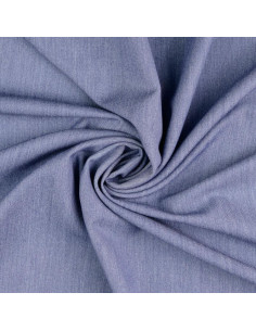 Tejido gabardina flexible - Azul vaquero
