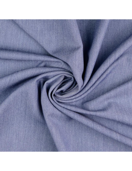 Tejido gabardina flexible - Azul vaquero