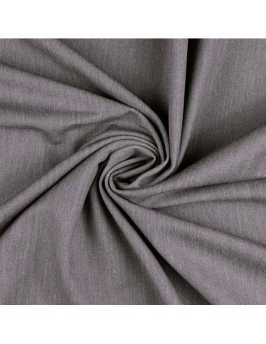Tejido gabardina flexible - Gris
