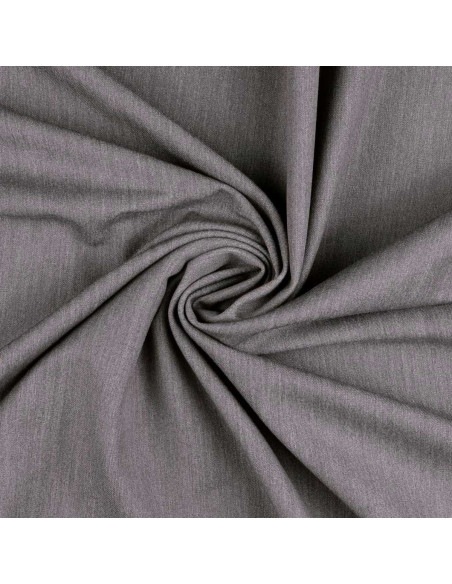 Tejido gabardina flexible - Gris