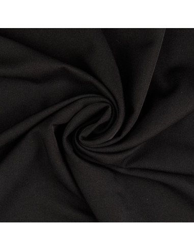 Tejido gabardina flexible - Negro