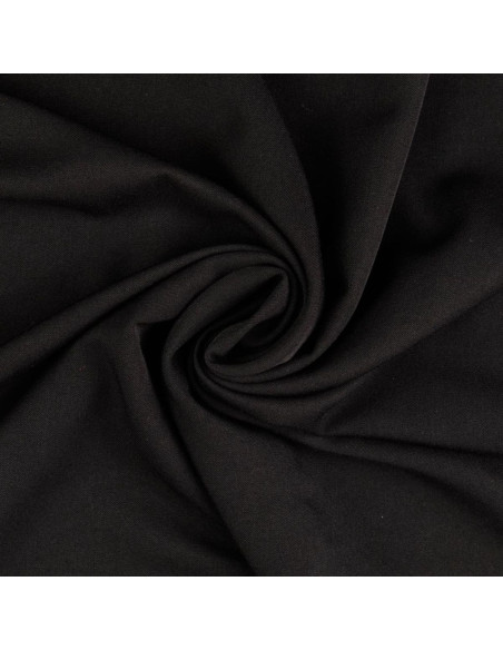 Tejido gabardina flexible - Negro