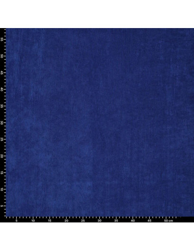 Tela de pana - Azul real