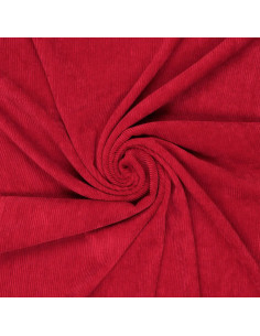 Tela de pana - Rojo
