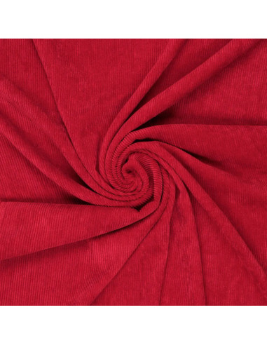 Tela de pana - Rojo