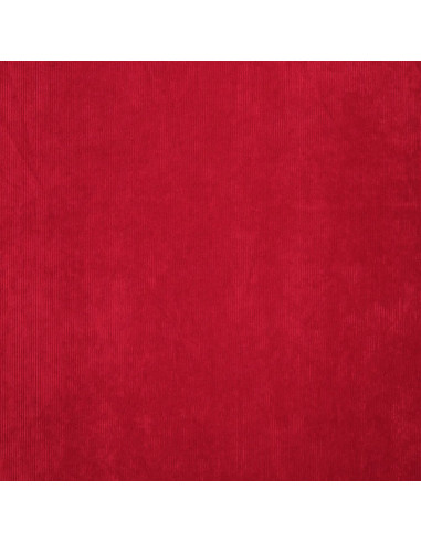 Tela de pana - Rojo