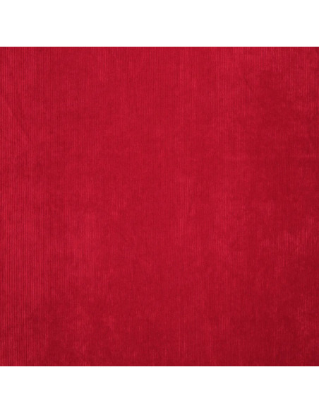 Tela de pana - Rojo