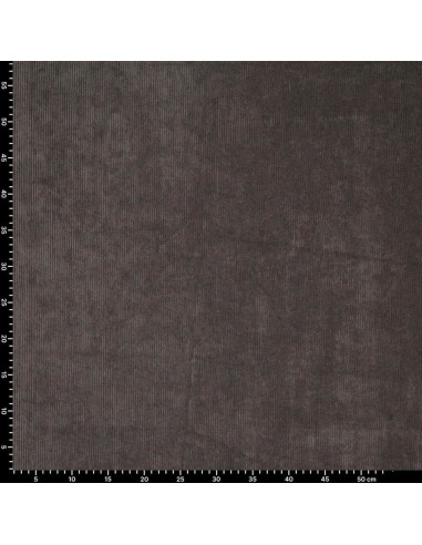Tela de pana - Gris oscuro