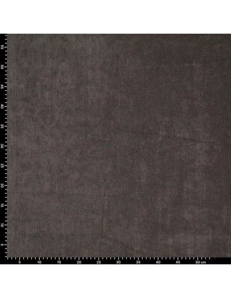 Tela de pana - Gris oscuro