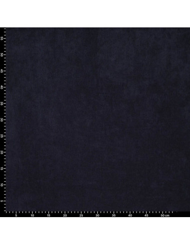 Tela de pana - Azul marino