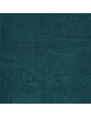 Tela de pana - Azul petróleo