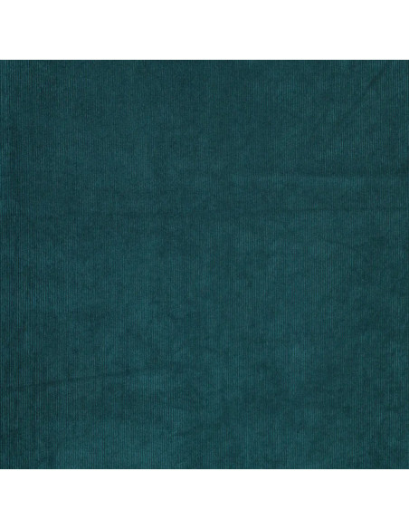 Tela de pana - Azul petróleo