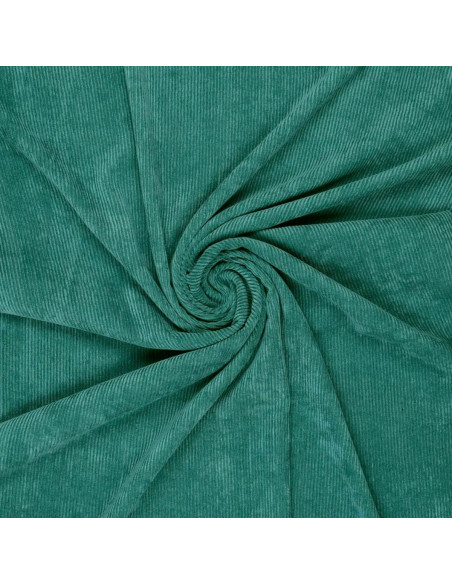 Tela de pana - Verde Malaquita