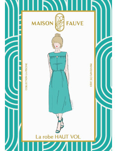 Patrón de vestido Haut Vol - Maison Fauve 2