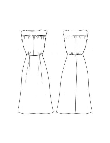Patrón de vestido Haut Vol - Maison Fauve
