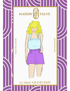 Patrón de short Grand Bain - Maison Fauve 2