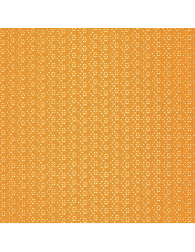 Tejido bordado inglés elástico - Amarillo