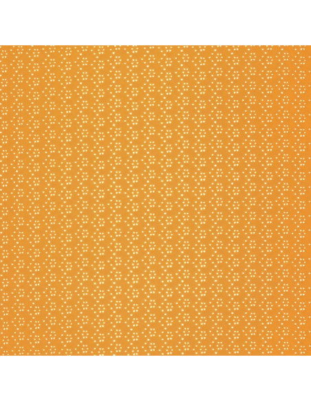 Tejido bordado inglés elástico - Amarillo