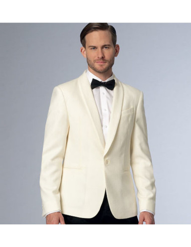 Patrón de chaqueta y pantalón - Vogue 9097