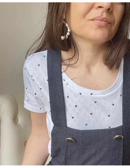 Patrón de top Poppy - Clématisse Pattern