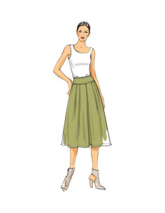 Patrón de falda - Vogue 9090