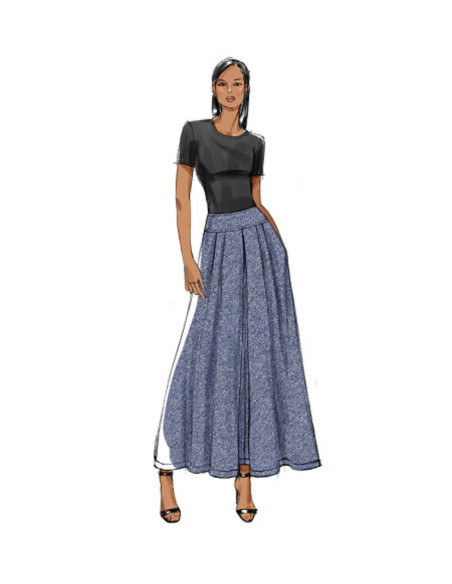 Patrón de falda - Vogue 9090