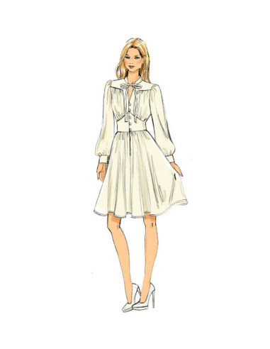 Patrón de vestido - Vogue 9076