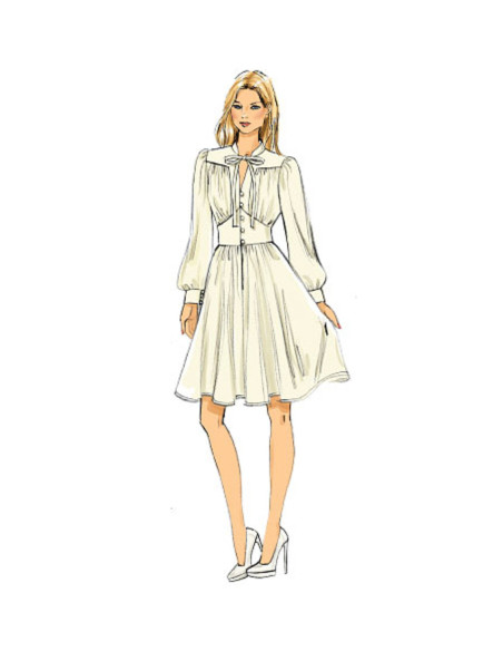 Patrón de vestido - Vogue 9076
