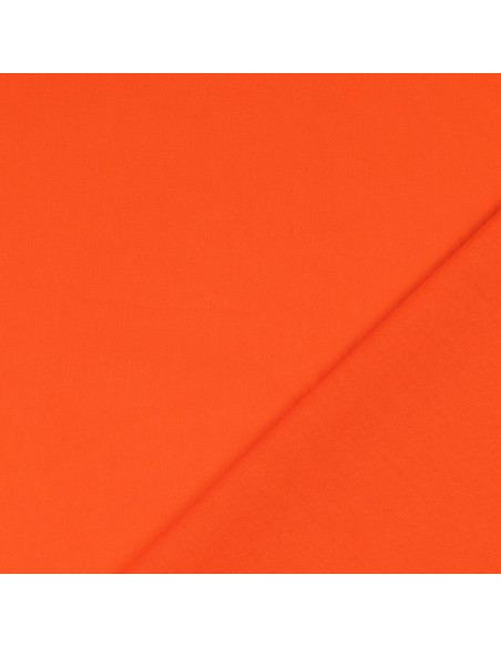 Tejido de algodón cretona liso - Naranja