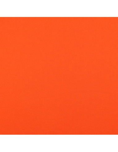 Tejido de algodón cretona liso - Naranja