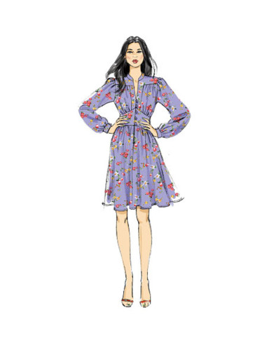 Patrón de vestido - Vogue 9076