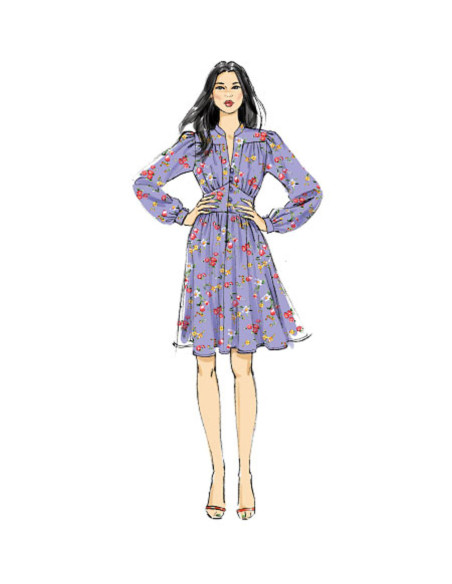 Patrón de vestido - Vogue 9076