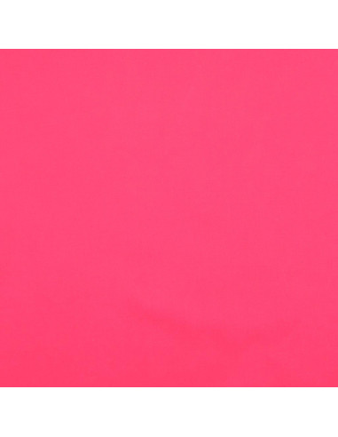 Tejido de algodón cretona liso - Fucsia