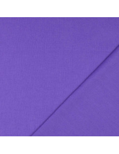Tela de algodón cretona lisa - Violeta Amatista 2