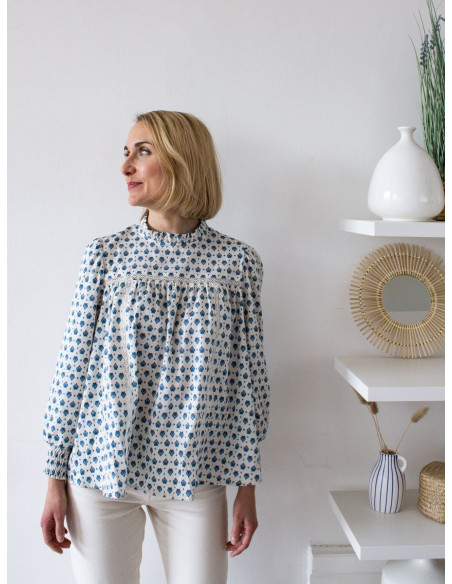 Patrón de vestido, blusa Victoire - Joli Lab