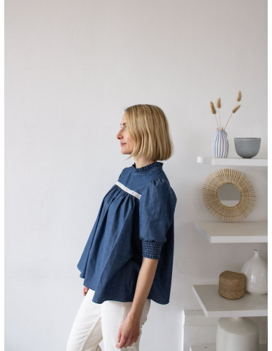 Patrón de vestido, blusa Victoire - Joli Lab