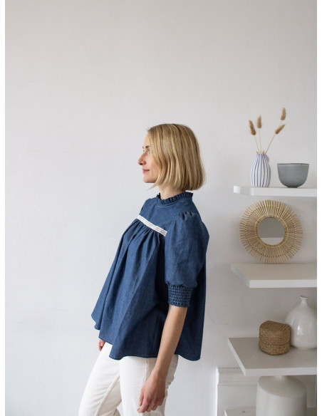 Patrón de vestido, blusa Victoire - Joli Lab
